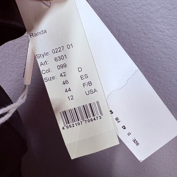 Cambio Sport Womens Size 12 Faux Leather Pants Black Shiny Pull On Skinny - Picture 7 of 8